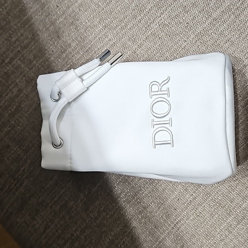 Dior trousse drawstring pouch new